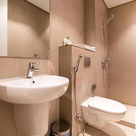 Capital Stay- Private Two Bed Apartment - The Address Beach Resort Residences Fujairah Exterior photo