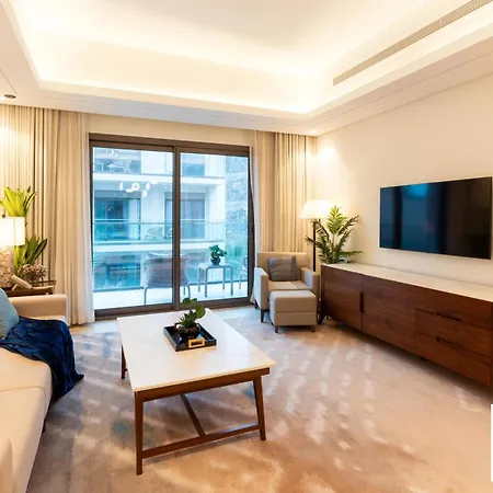 Capital Stay- Private Two Bed Apartment - The Address Beach Resort Residences Fujairah Exterior photo