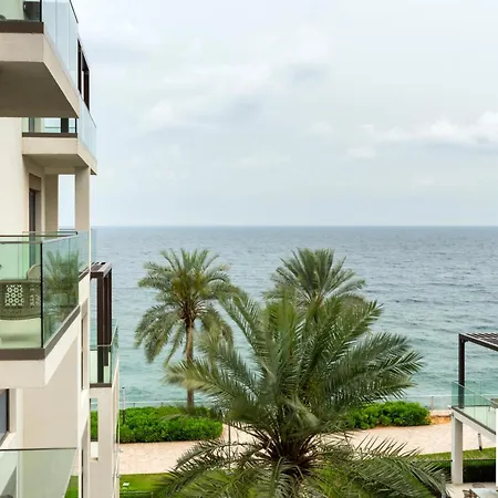 Capital Stay- Private Two Bed Apartment - The Address Beach Resort Residences Fujairah Exterior photo