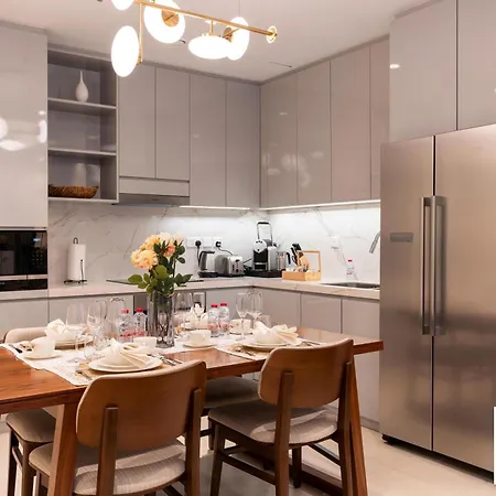 Capital Stay- Private Two Bed Apartment - The Address Beach Resort Residences Fujairah Exterior photo
