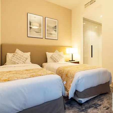 Capital Stay- Private Two Bed Apartment - The Address Beach Resort Residences Fujairah Exterior photo