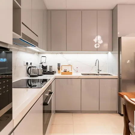 Capital Stay- Private Two Bed Apartment - The Address Beach Resort Residences Fujairah Exterior photo
