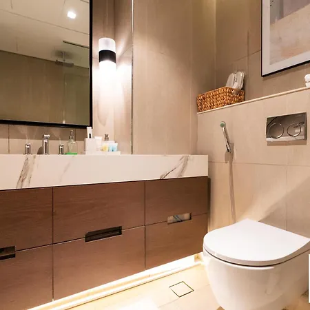 Capital Stay- Private Two Bed Apartment - The Address Beach Resort Residences Fujairah Exterior photo