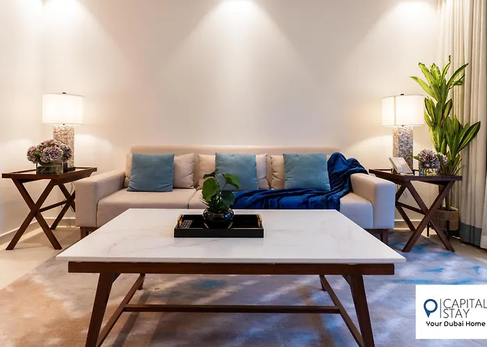 Capital Stay- Private Two Bed Apartment - The Address Beach Resort Residences Fujairah