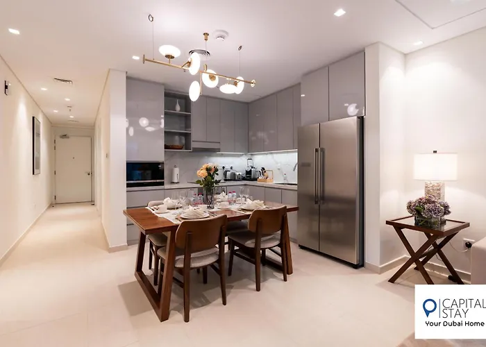 Capital Stay- Private Two Bed Apartment - The Address Beach Resort Residences Fujairah