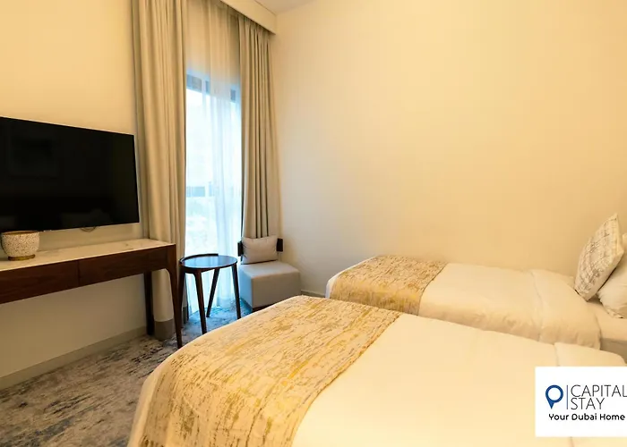 Capital Stay- Private Two Bed Apartment - The Address Beach Resort Residences Fujairah