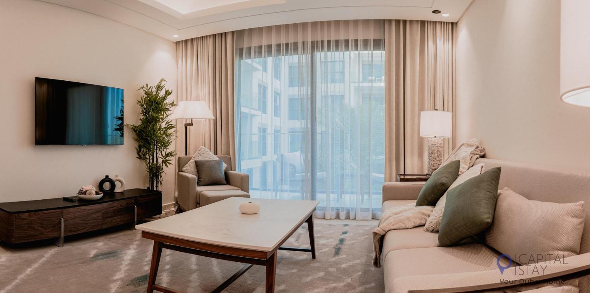 Capital Stay- Private Two Bed - The Address Residences Apartment