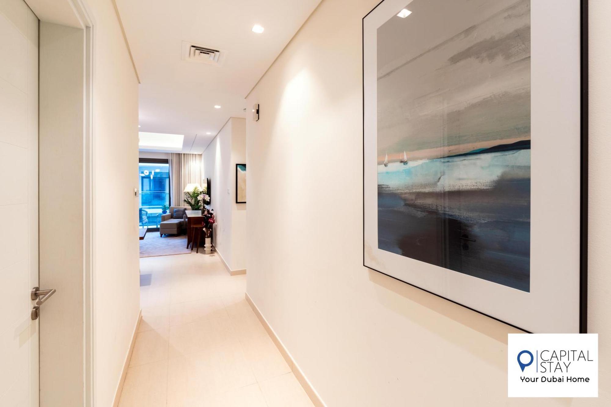 Apartment Capital Stay- Private Two Bed - The Address Residences Fujairah