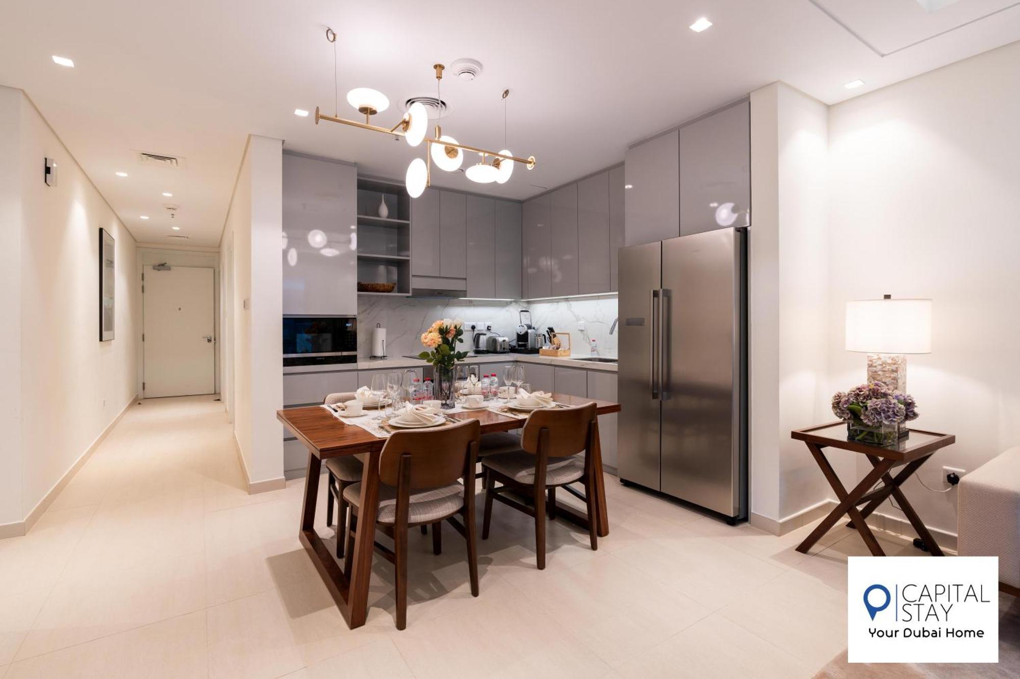 Apartment Capital Stay- Private Two Bed - The Address Residences
