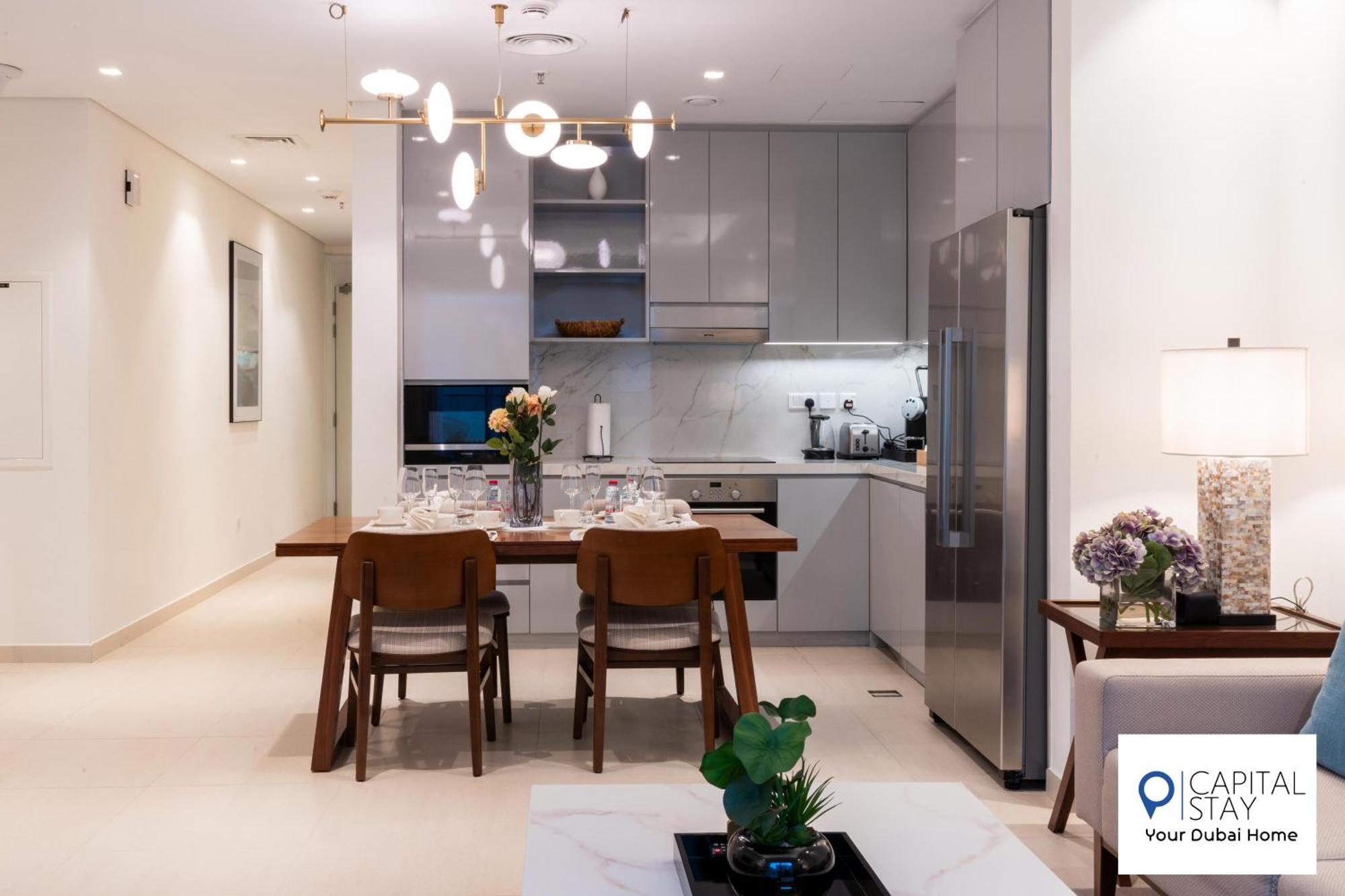Apartment Capital Stay- Private Two Bed - The Address Residences